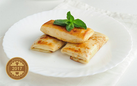 Блинчики с яблоком и корицей замороженные ~1кг от магазина Окраина