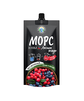 Основа для морса Карельское лето Лесные ягоды 200г дой-пак от магазина Окраина