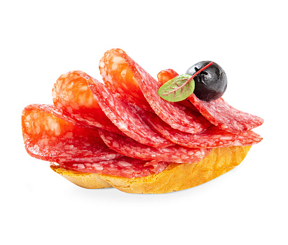 Богородская Окраина колбаса сырокопчёная полусухая ~300г от магазина Окраина