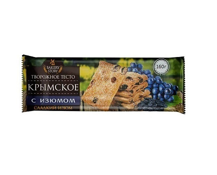 Изделие сдобное Bakery Story Крымское с изюмом 160г от магазина Окраина