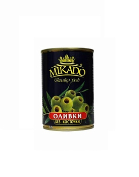 Оливки MIKADO без косточки 300мл ж/б от магазина Окраина