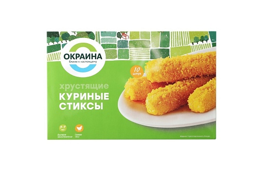 Хрустящие куриные стиксы 430г от магазина Окраина