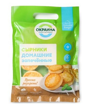 Сырники Домашние запеченные 310г от магазина Окраина