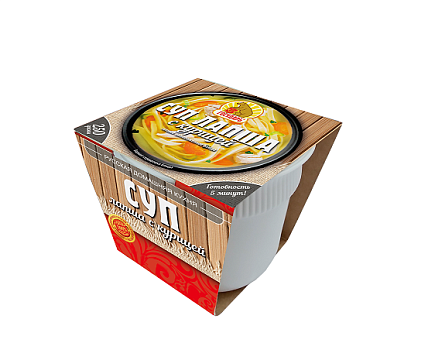 Государь суп Лапша с курицей 250г зам от магазина Окраина