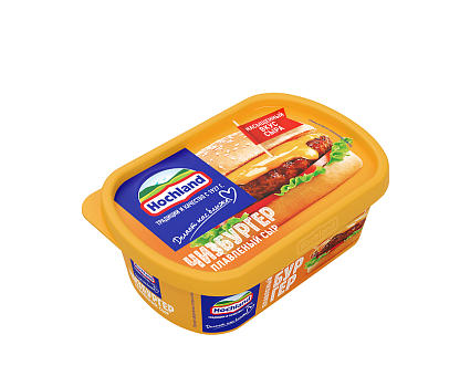 Сыр Хохланд плавленый Чизбургер 200г ванна от магазина Окраина