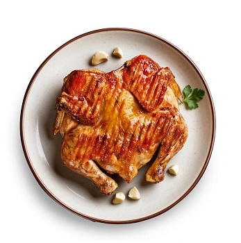 Курица в пряном маринаде охлажденная ~1,8кг от магазина Окраина