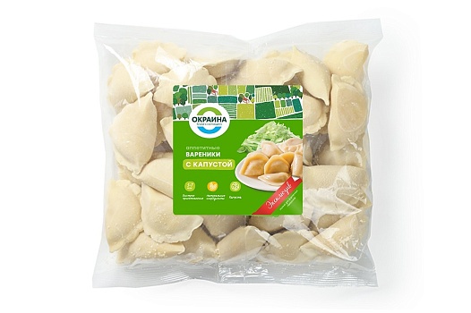 Вареники с капустой 500г от магазина Окраина