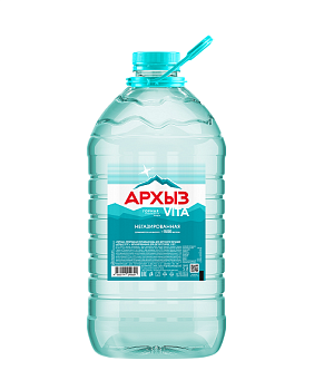 Вода Архыз Vita минеральная природная столовая негазированная 5л от магазина Окраина