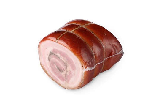 Рулет из грудинки варено-копченый ~400г от магазина Окраина